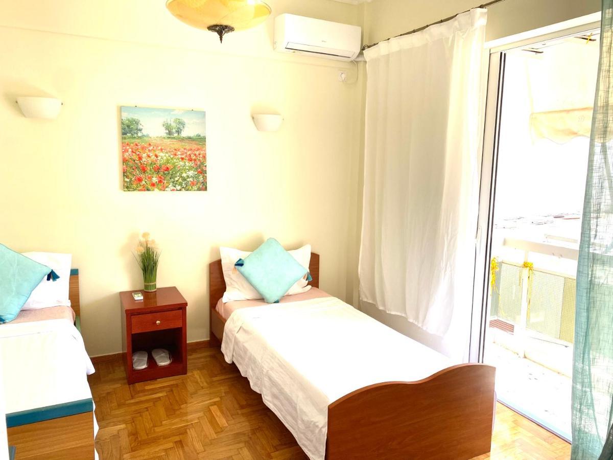 Quiet Near Subway And Acropolis 2 Bedrooms Apt เอเธนส์ ภายนอก รูปภาพ